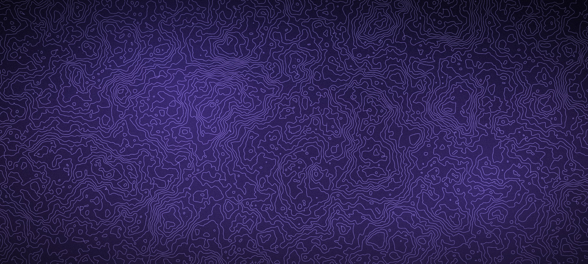 Topographic map of a project area